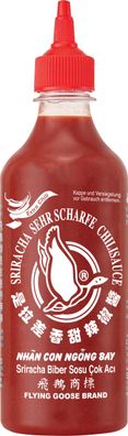 Flying Goose Chilisauce sehr scharf 455ml