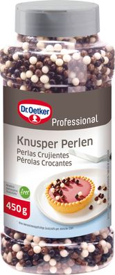 Oetker Knusper Perlen Bunt 450g