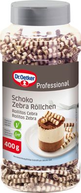 Oetker Schoko Zebra Röllchen 400g