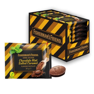 Fisherman´s Friend Chocolate Mint Salted Caramel 20 x 30g