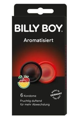 Billy Boy" Aroma Kondome, 6er Pack - Duftkondome für sinnliche Momente