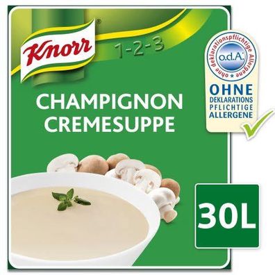 Knorr Champignon Cremesuppe 2,7 Kg