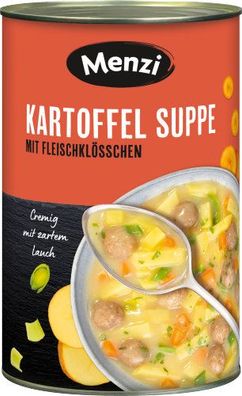 Menzi Kartoffelsuppe Mit Fleischklößchen 5/1 4,2 L