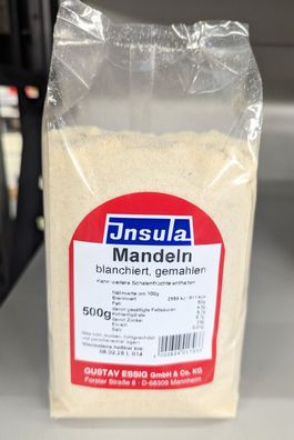 Insula Mandeln Gemahlen 500g