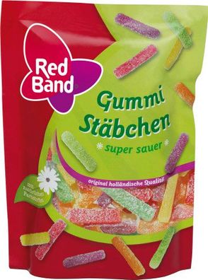 Red Band Gummi Stäbchen Super Sauer 200g