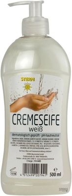 STERN Cremeseife weiß Pumpflasche 10 x 500ml