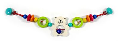 Babyspielzeug Kinderwagenkette Teddy BxLxH 520x35x90mm NEU Stubenwagen Kette