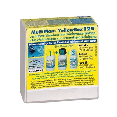 MultiMan YellowBox 125 Trinkwassertank Wohnmobil Boot Camping