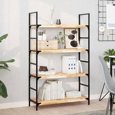 vidaXL Schweberegal 80x30x4 cm Massivholz Akazie Unbehandelt
