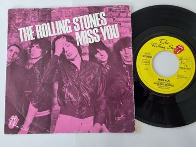 The Rolling Stones - Miss you 7'' Vinyl Germany