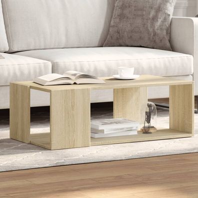 vidaXL Couchtisch Sonoma-Eiche 89,5x48x30 cm Holzwerkstoff