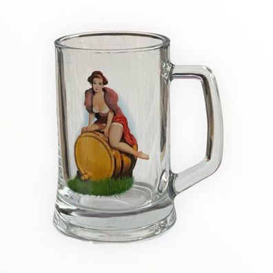 Bierkrug „Pin-up“ 500 ml pin-up