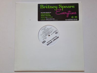 Britney Spears - Everytime (Remixes) 12'' Vinyl Maxi US PROMO