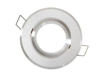 GU10 Einbaustrahler Einbaurahmen Rund Ø70mm Bohrloch Schwenkbar 35° Aluminium ...