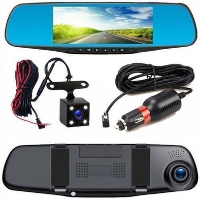 Rückspiegel Dashcam Autokamera Auto Spiegel Kamera KFZ Nachtsicht 1080p Retoo