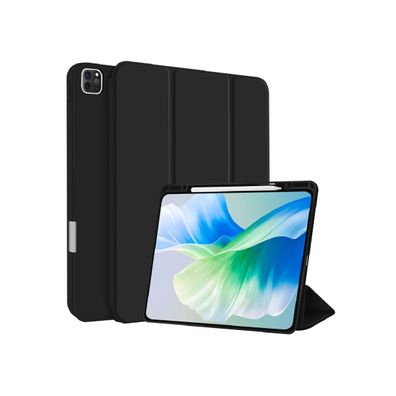 4smarts FolioCaseBasic f. Apple iPad Pro 11Zoll (M4,2024), chwarz