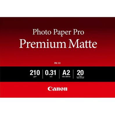 Canon Fotopapeir glatt matt PM-101 (A2- 20 Blatt)