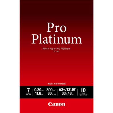 Canon Fotopapier glänzend PT-101 (A3-10 Blatt)