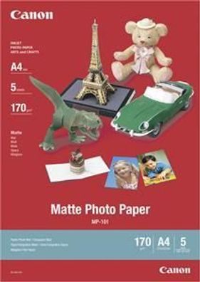 Canon Fotopapier matt MP-101 (A4-5 Blatt)