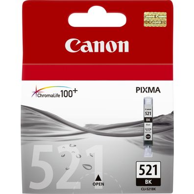 Canon Tintenpatrone CLI-521BK schwarz (9ml)