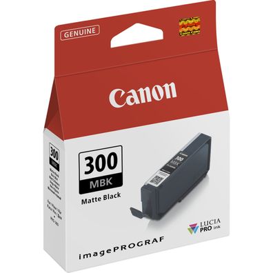 Canon Tintenpatrone PFI-300 MBK Matt Schwarz (14,4ml)