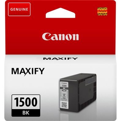 Canon Tintenpatrone PGI-1500 BK schwarz (12,4ml)