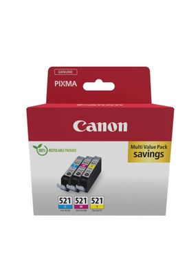 Canon Tintenpatronen Multipack CLI-521 (3 Farben)