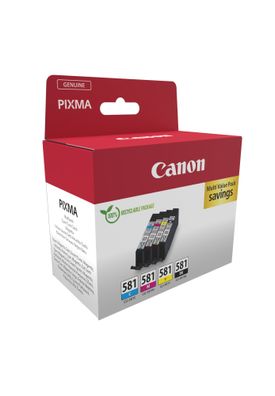 Canon Tintenpatronen Multipack CLI-581 (4 Farben)