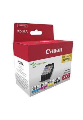 Canon Tintenpatronen Multipack CLI-581XXL (4 Farben)