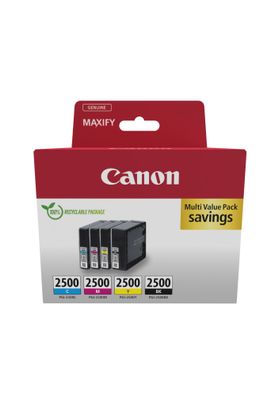 Canon Tintenpatronen Multipack PGI-2500 (4 Farben)