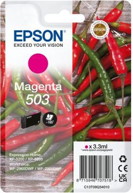 Epson Tintenpatrone 503 Magenta (3,3ml)