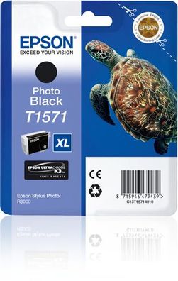 Epson Tintenpatrone T157 XL Schwarz (25,9ml)