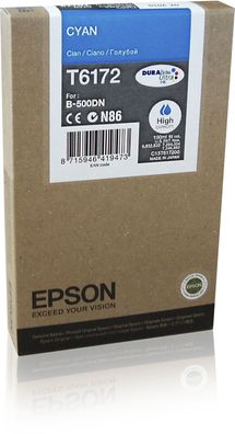 Epson Tintenpatrone T6172 Cyan (100ml)