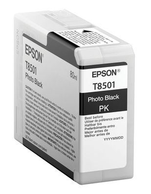 Epson Tintenpatrone T8501 Photo Schwarz (80ml)