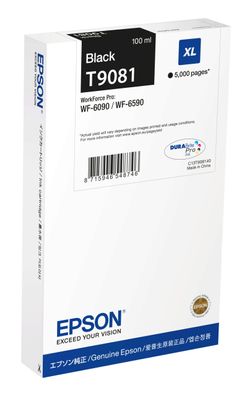 Epson Tintenpatrone WF-6XXX Schwarz XL (100ml)