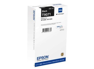 Epson Tintenpatrone WF-6XXX Schwarz XXL (202ml)