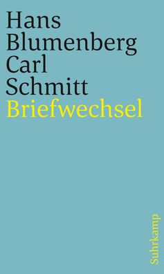 Briefwechsel 1971-1978, Hans Blumenberg