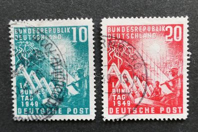 Bund MiNr. 111-112 gestempelt (Ai 640)
