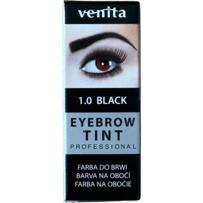 Venita Cosmetics Eyebrow Expert Creamy Henna für Augenbrauen mit Arganöl 3 g