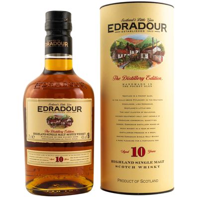 Edradour 10 Jahre Oloroso-Sherryfass Finish | Scotch Whisky | Highlands | 40,0 % Vol