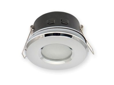 Feuchtraum IP20/44 Einbaustrahler GU10 Einbaurahmen Downlight Wasserdicht Ø73mm