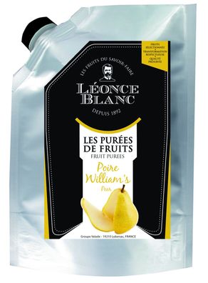 Leonce Blanc Williams Christ Birne Püree 2x 1kg Frucht-Püree aus pürierten Birnen