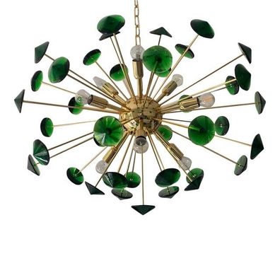 Murano Glass Sputnik Multicolors Italian Handmade Chandelier by SimoEng