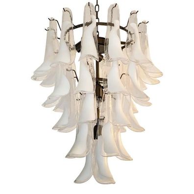 Contemporary Murano Glass "Selle" Chandelier in Mazzega Style by SimoEng