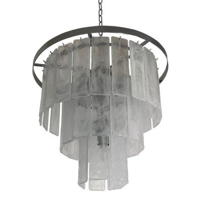 Murano Glass Sputnik Chandelier in Mazzega Style by SimoEng