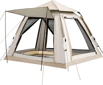 Laurraine Camping Zelt, automatisches Sofortzelt, 3-4Personen Pop-up-Zelt, 240x2