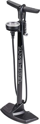 Topeak Unisex – Erwachsene JoeBlow Pro X Standpumpe, Schwarz, 74 x 28 x 14 cm