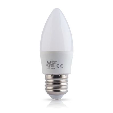 6x E27 6W LED Glühbirne Leuchtmittel Neutralweiß 4500K 6er Pack Kerzenform 480 lm