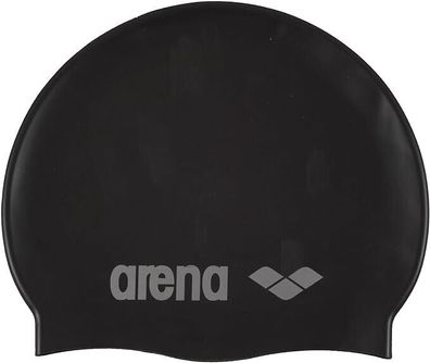 arena Classic Junior Unisex Silikon-Schwimmkappe, Schwimmkappe für Jungen und Mä