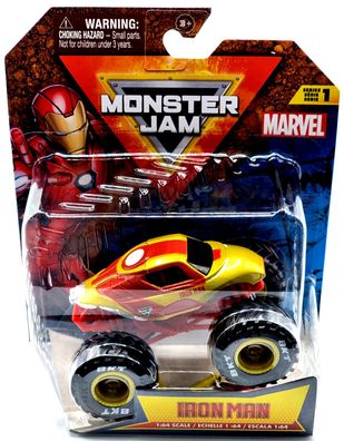 Monster Jam 1:64 Marvel Serie 1 Truck Spider-Man